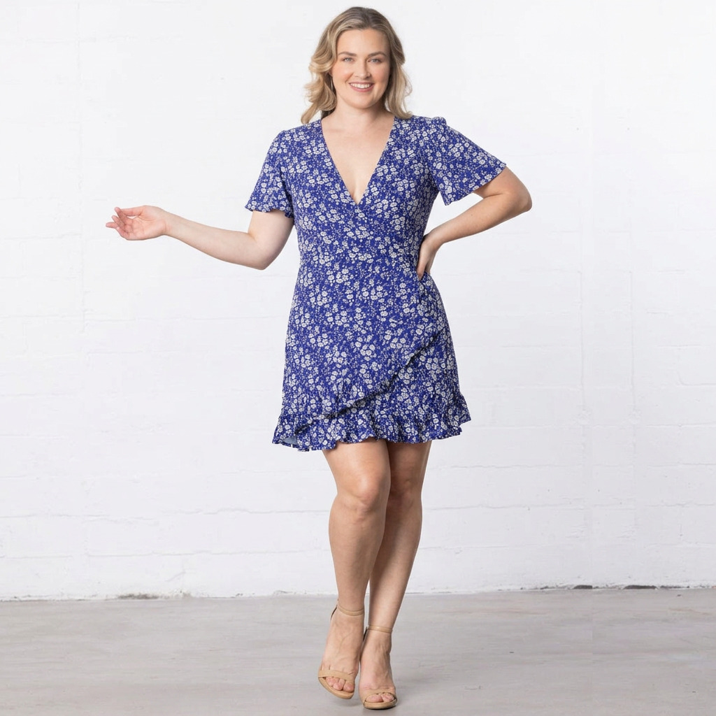 Gemini Wrap Dress - Sale!
