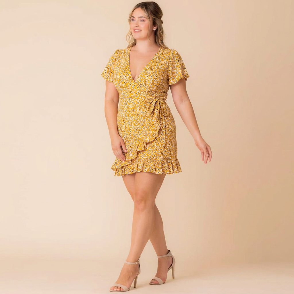 Gemini Wrap Dress - Sale!