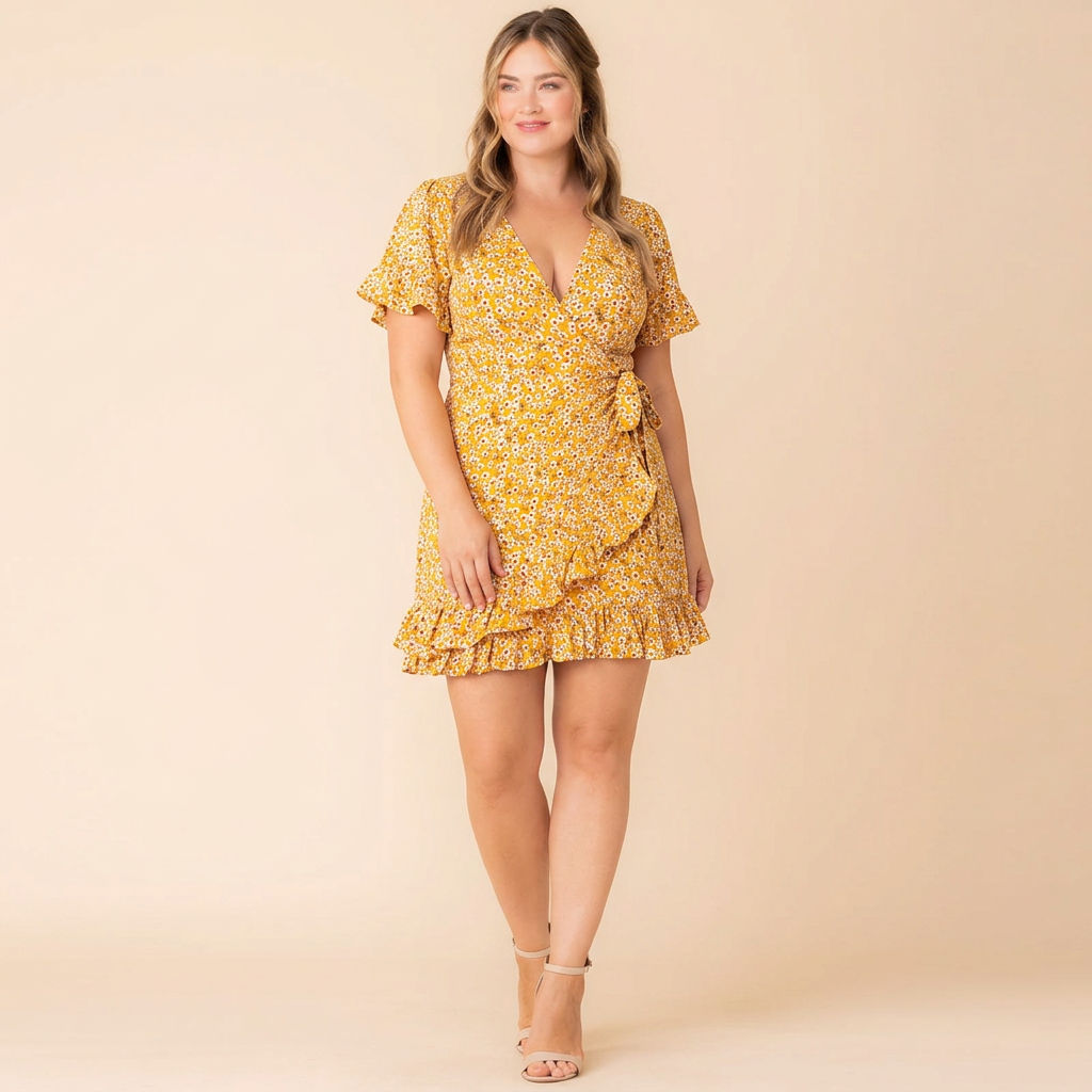 Gemini Wrap Dress - Sale!