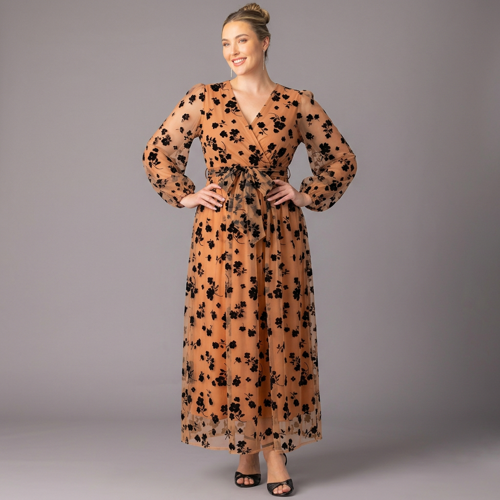 Melanie Mesh Midi Cocktail Dress - Sale!