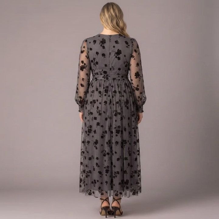 Melanie Mesh Midi Cocktail Dress - Sale!