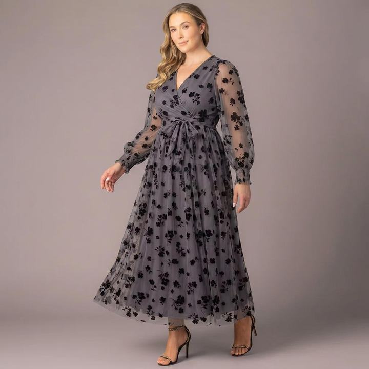 Melanie Mesh Midi Cocktail Dress - Sale!
