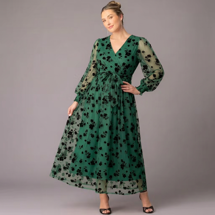 Melanie Mesh Midi Cocktail Dress - Sale!