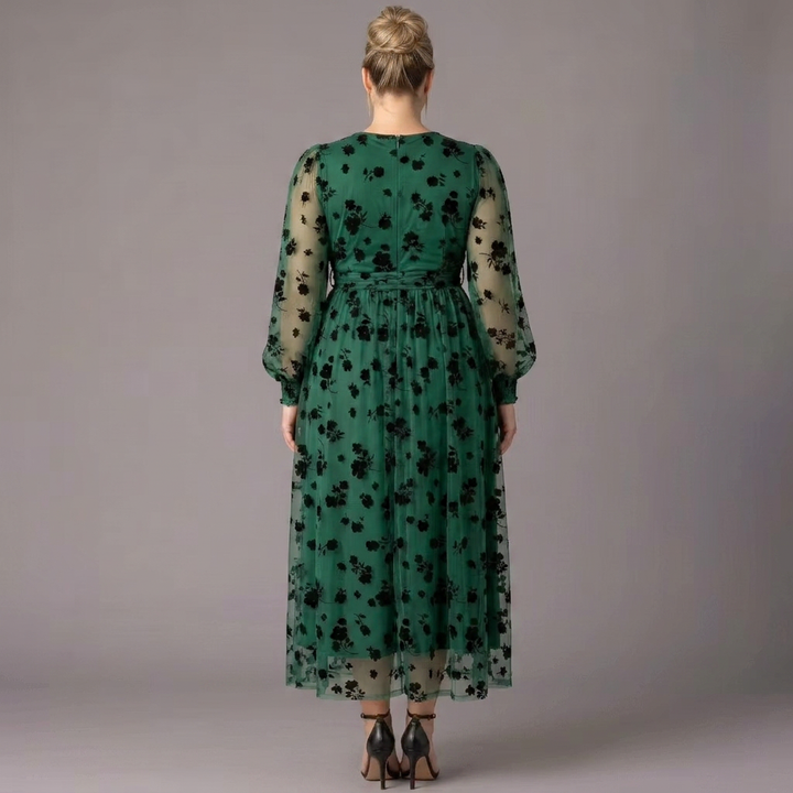 Melanie Mesh Midi Cocktail Dress - Sale!