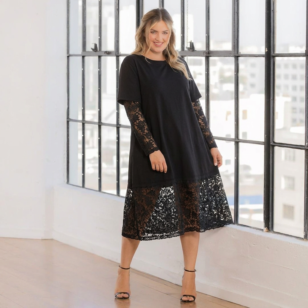 Mesmerizing Embroidered Cocktail Midi Dress - Sale!