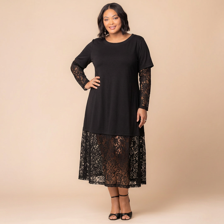 Mesmerizing Embroidered Cocktail Midi Dress - Sale!