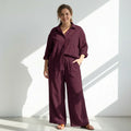 Liora - Womens Cotton Two-Piece Set