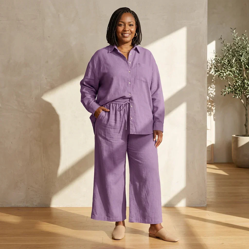 Persephone - Womens Cotton Two-Piece Set
