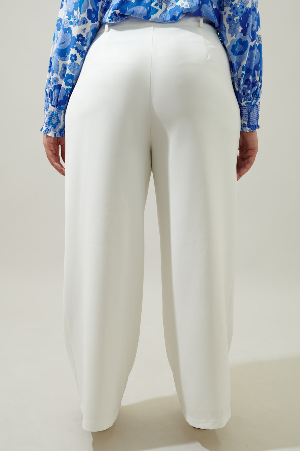 Chelsea Belted Wide Leg Pants Curve