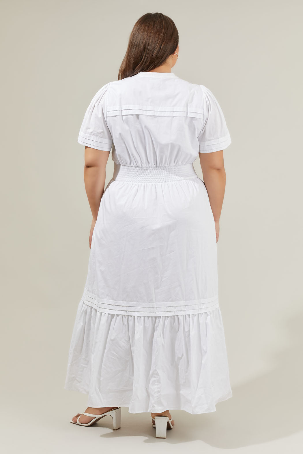 Belraj Poplin Maxi Dress Curve