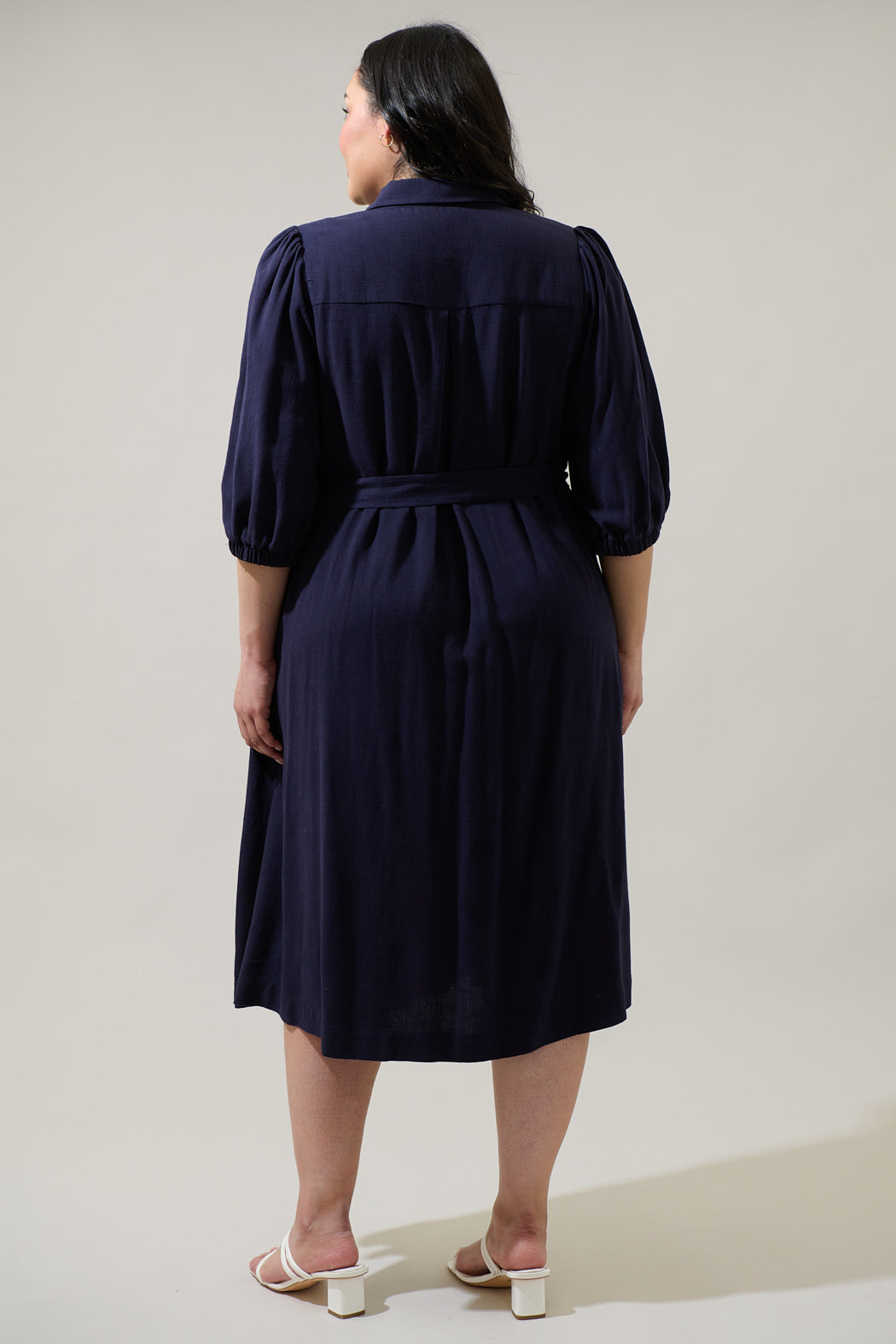 Vienna Midi Shirt Dress Curve