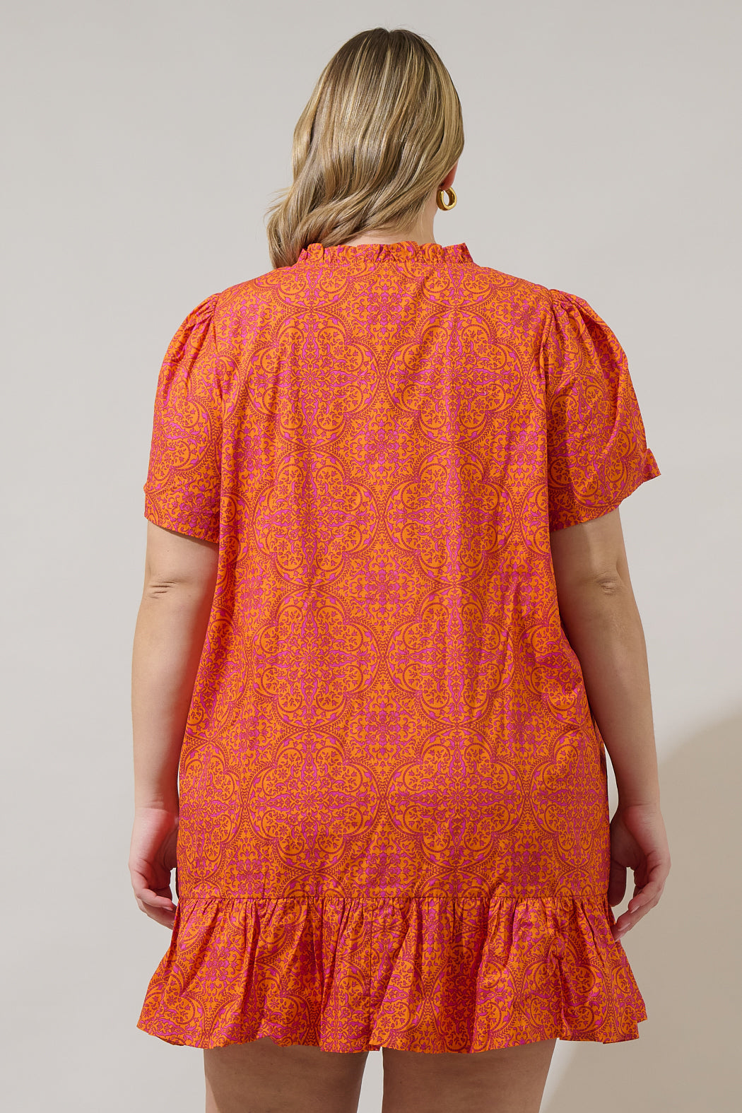 DeBary Floral Celeste Mini Dress Curve