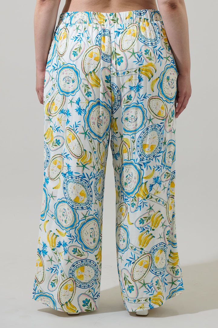 Harvest Island Elena Wide Leg Pants Curve