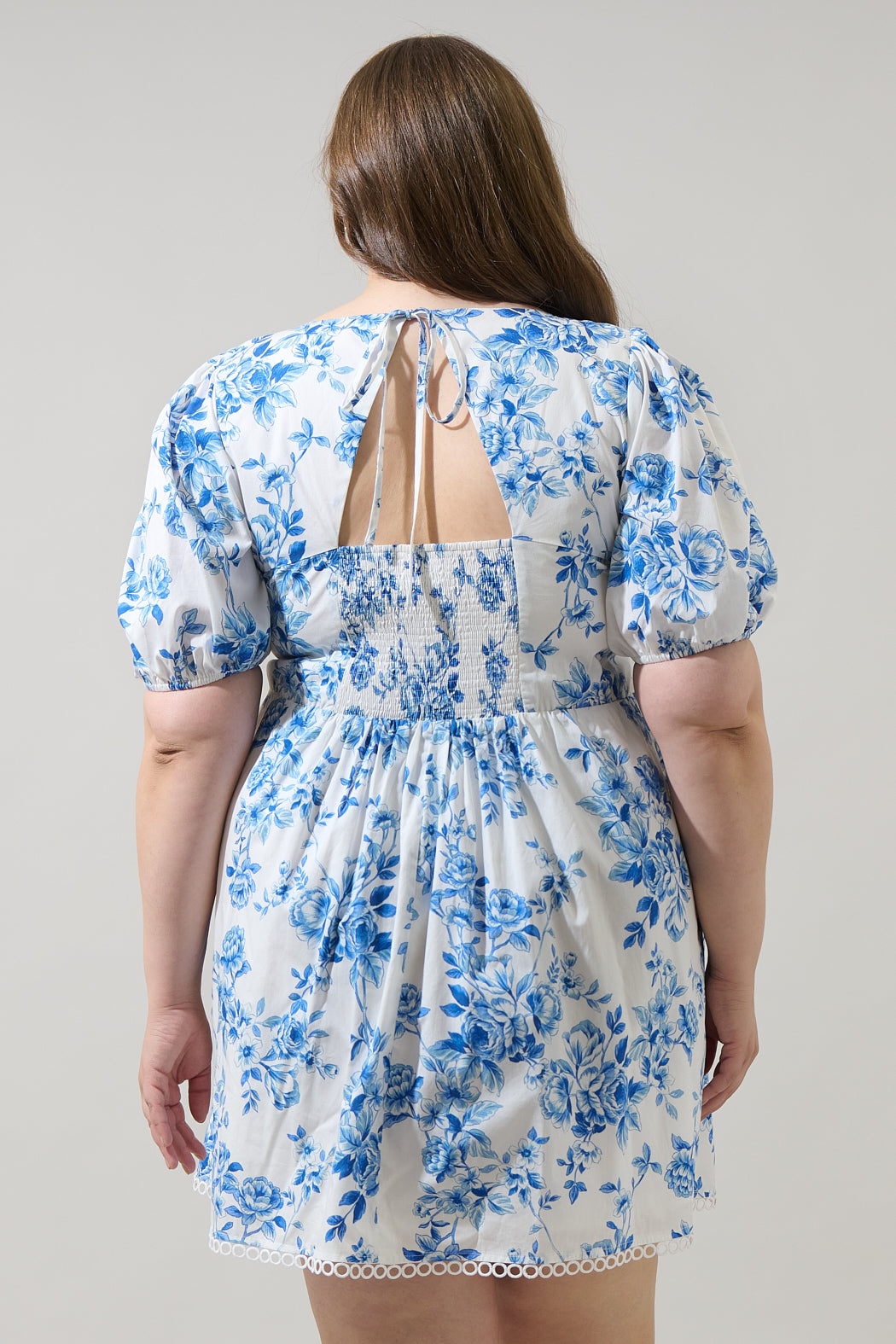 Juba Floral Kaly Mini Dress Curve