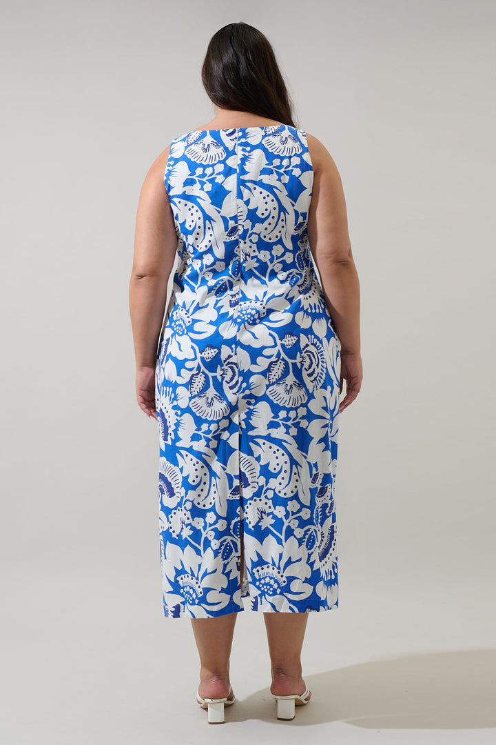 Ronan Floral Troy Maxi Dress Curve