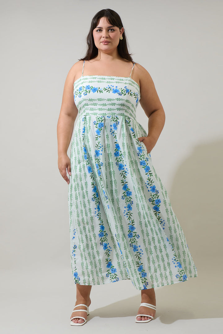 Noa Floral Janie Maxi Dress Curve