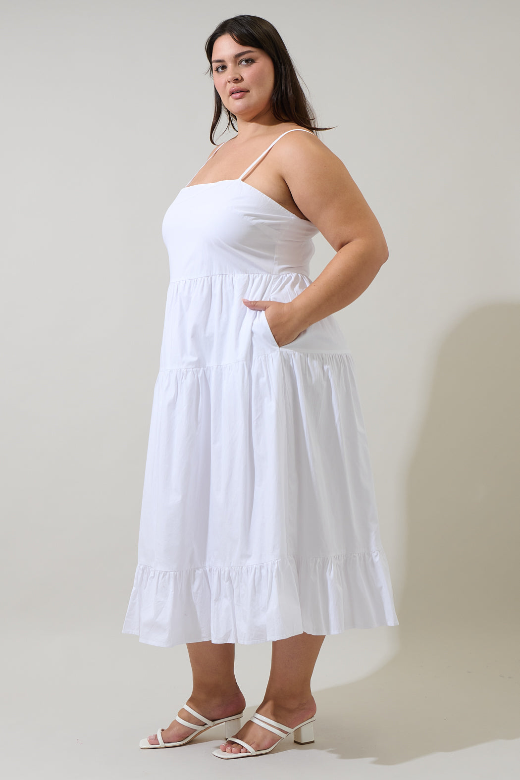 Brynley Cami Midi Dress Curve