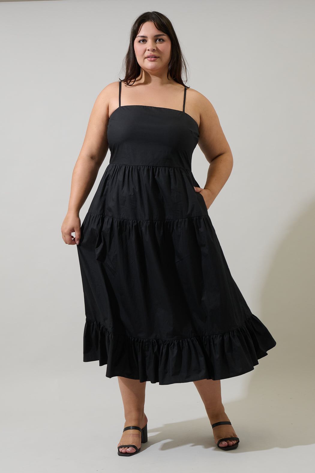 Brynley Cami Midi Dress Curve