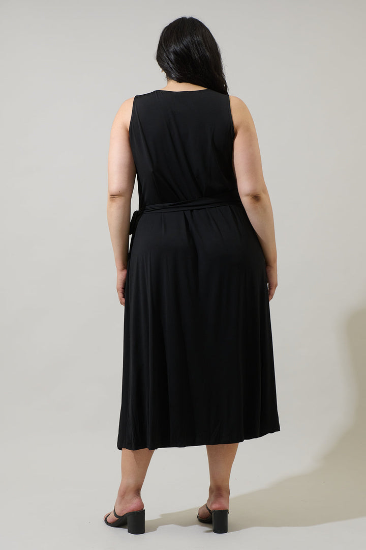 Amary Knit Midi Dress Curve