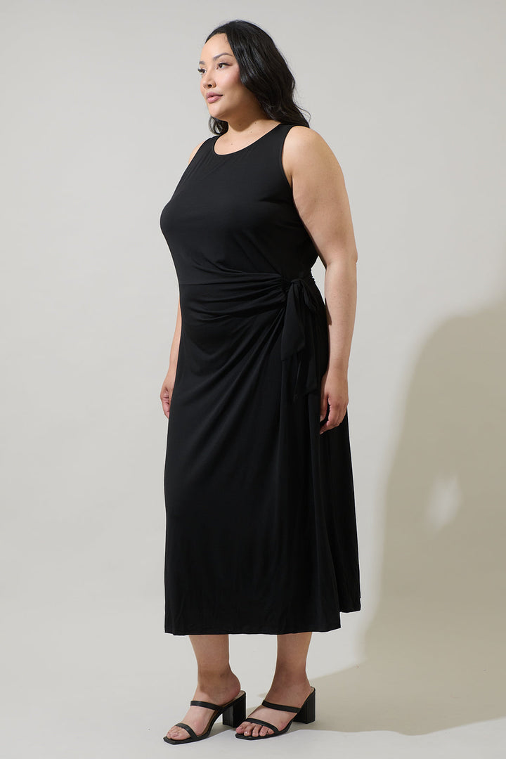Amary Knit Midi Dress Curve
