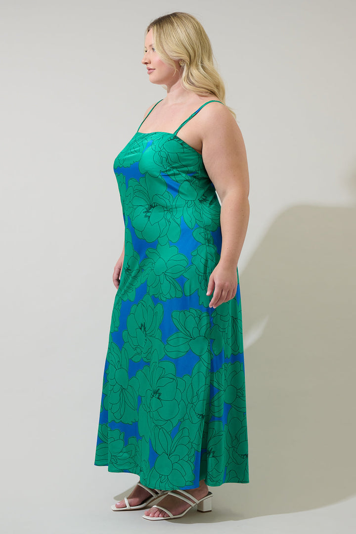 Morgany Floral Tirza Maxi Dress Curve