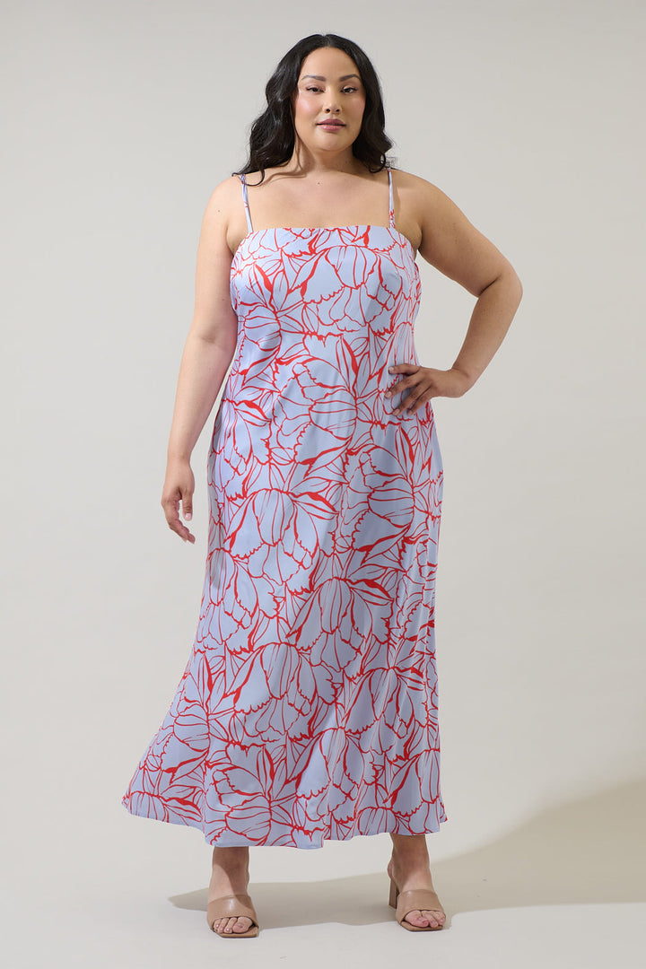 Cerys Floral Tirza Maxi Dress Curve