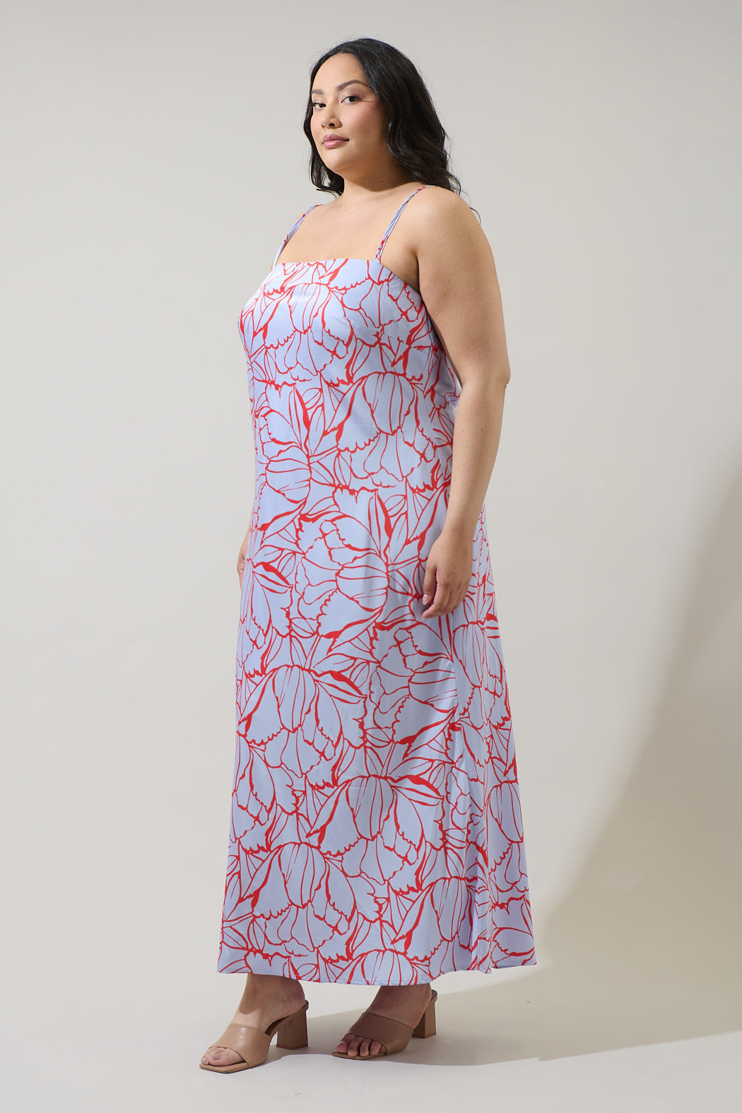 Cerys Floral Tirza Maxi Dress Curve