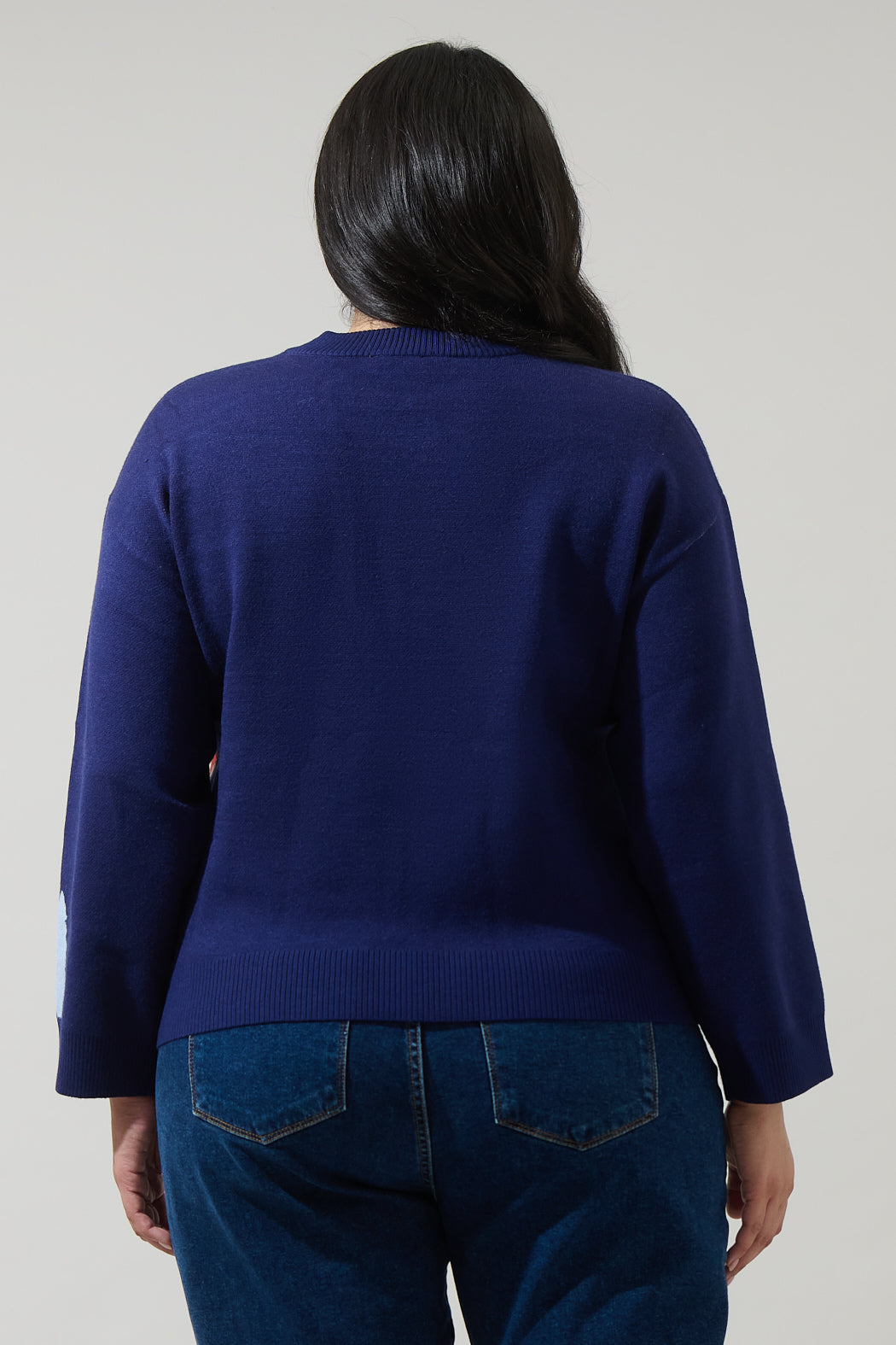 Mystic Mountain Knit Sweater Curve