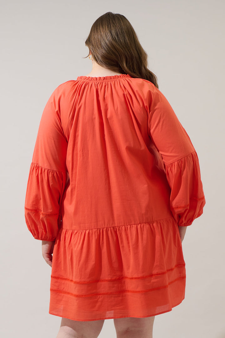 Ivonna Shift Mini Dress Curve