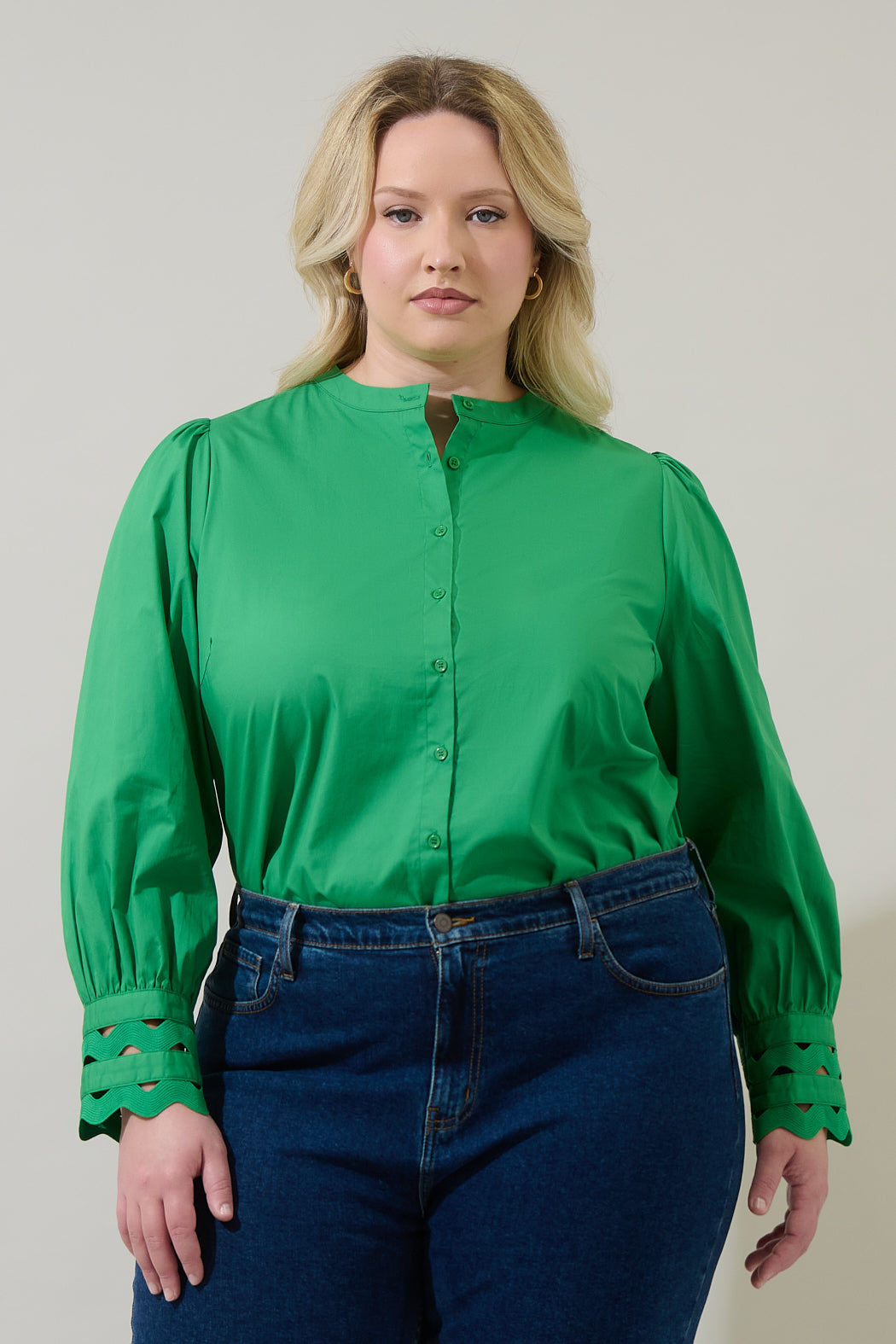 Ziana Button Down Shirt Curve