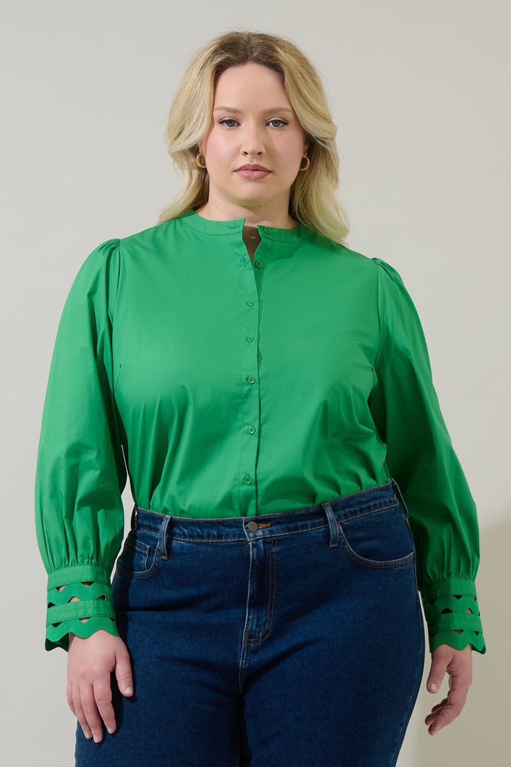 Ziana Button Down Shirt Curve