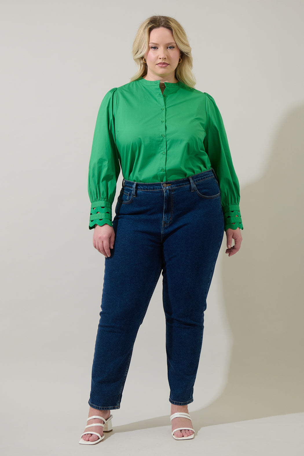 Ziana Button Down Shirt Curve
