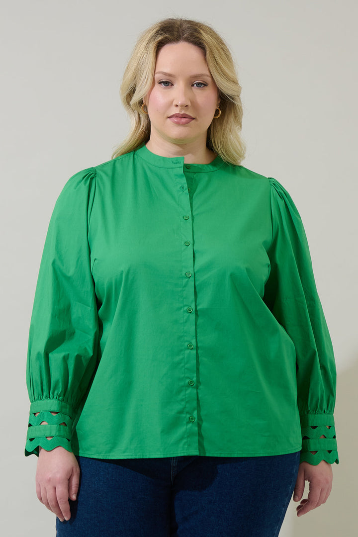 Ziana Button Down Shirt Curve
