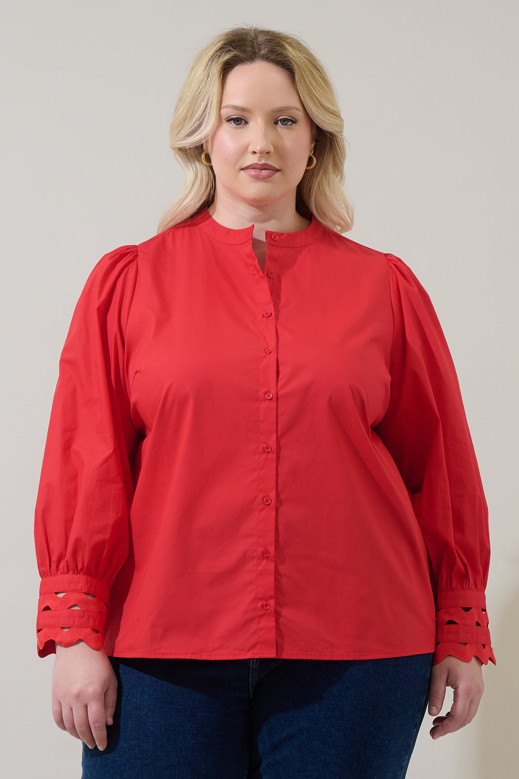 Ziana Button Down Shirt Curve
