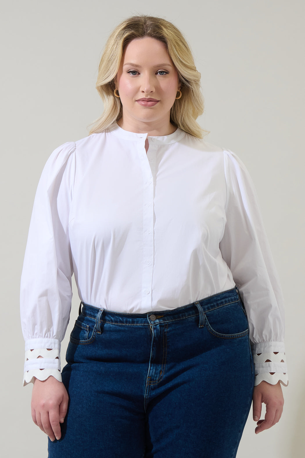 Ziana Button Down Shirt Curve