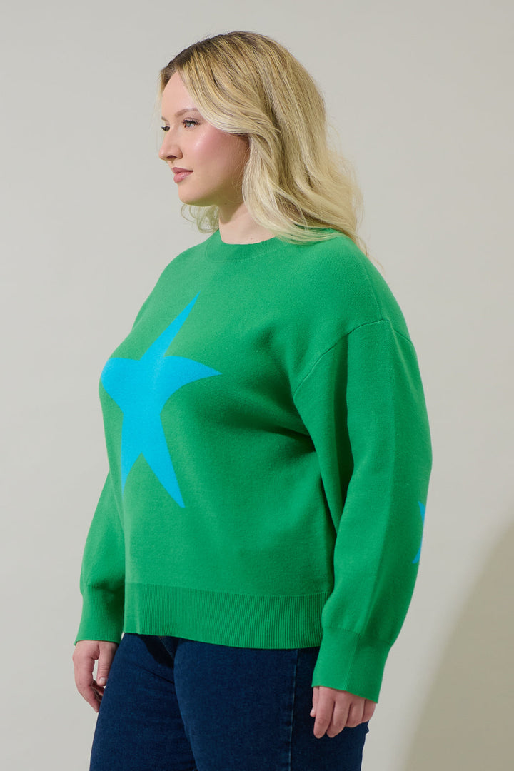 Tavi Star Pull Over Sweater Curve