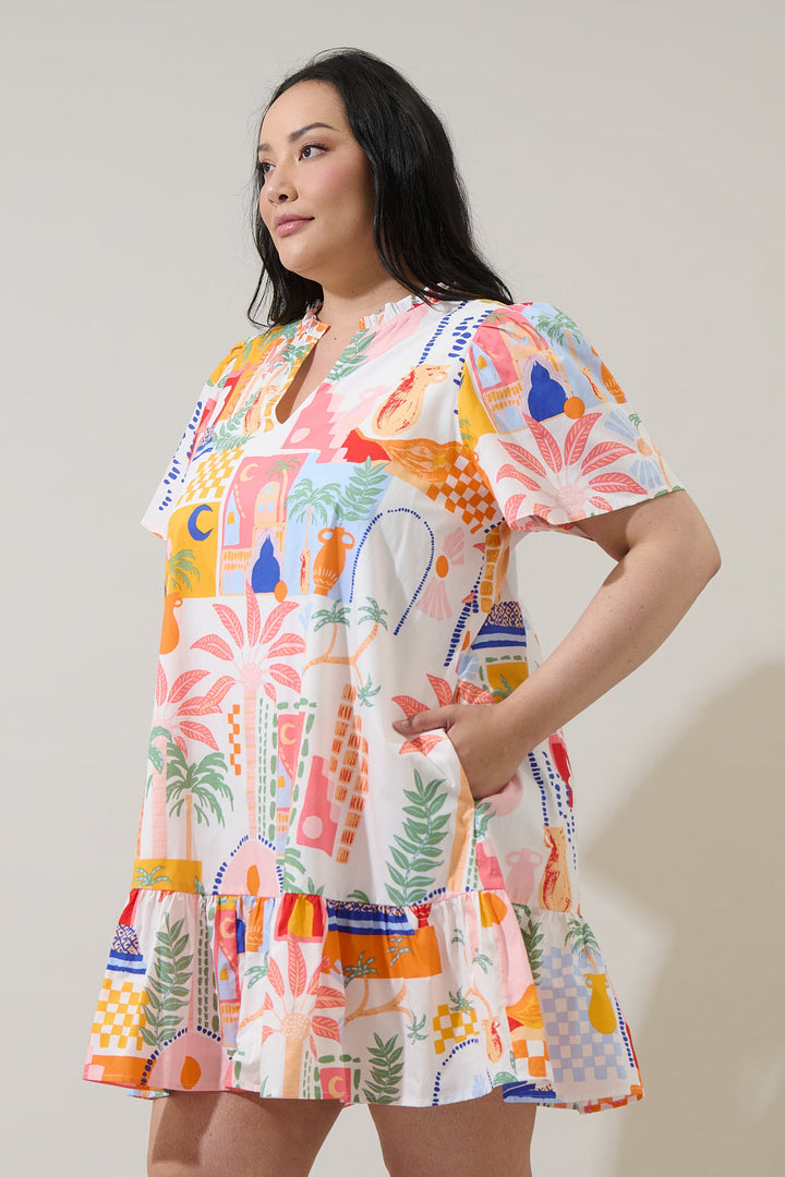 Petrolia Town Celeste Mini Dress Curve