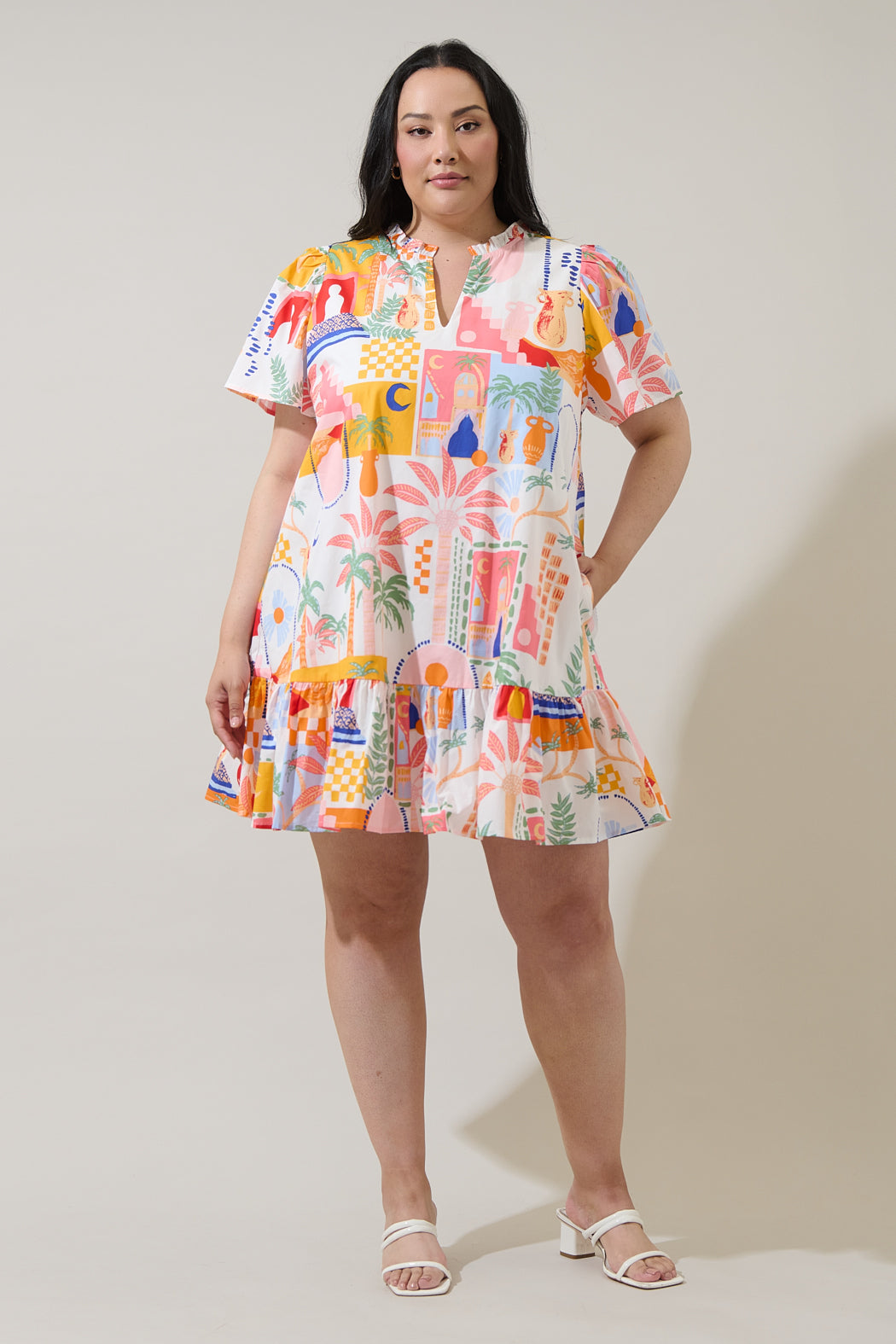 Petrolia Town Celeste Mini Dress Curve