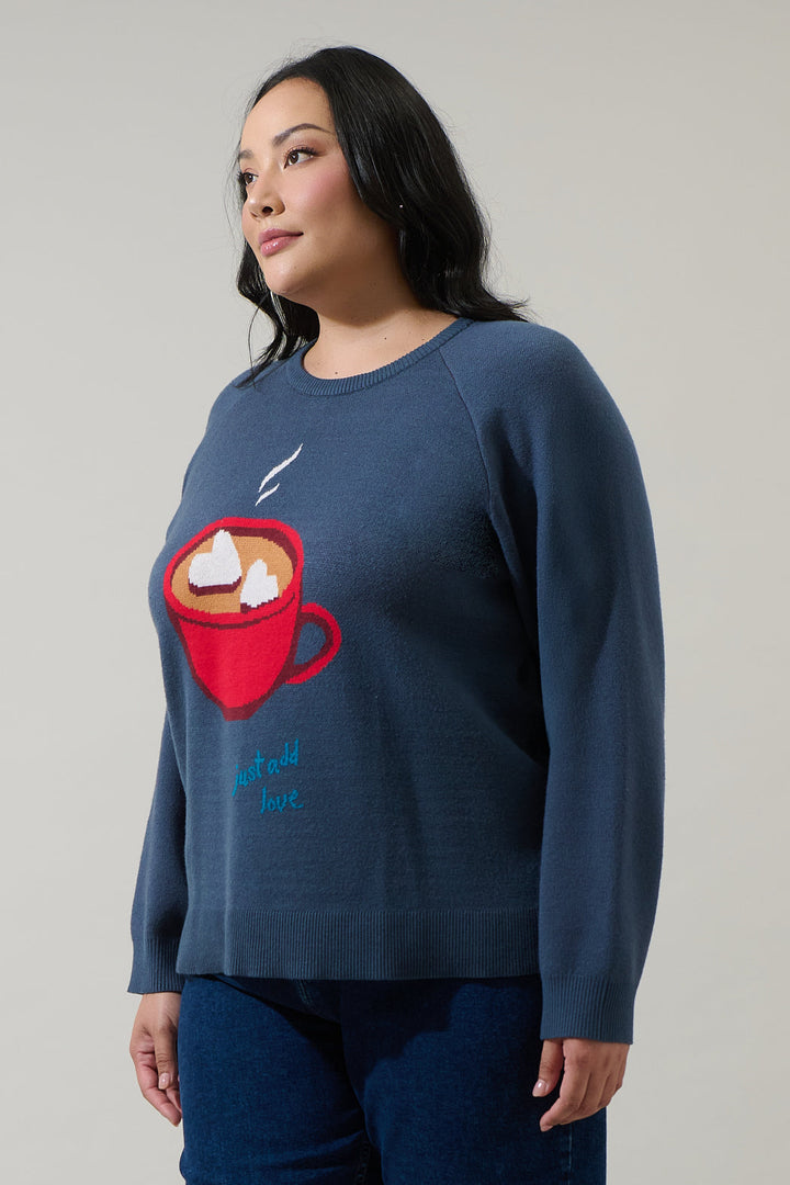 Hot Cocoa Knit Sweater Curve