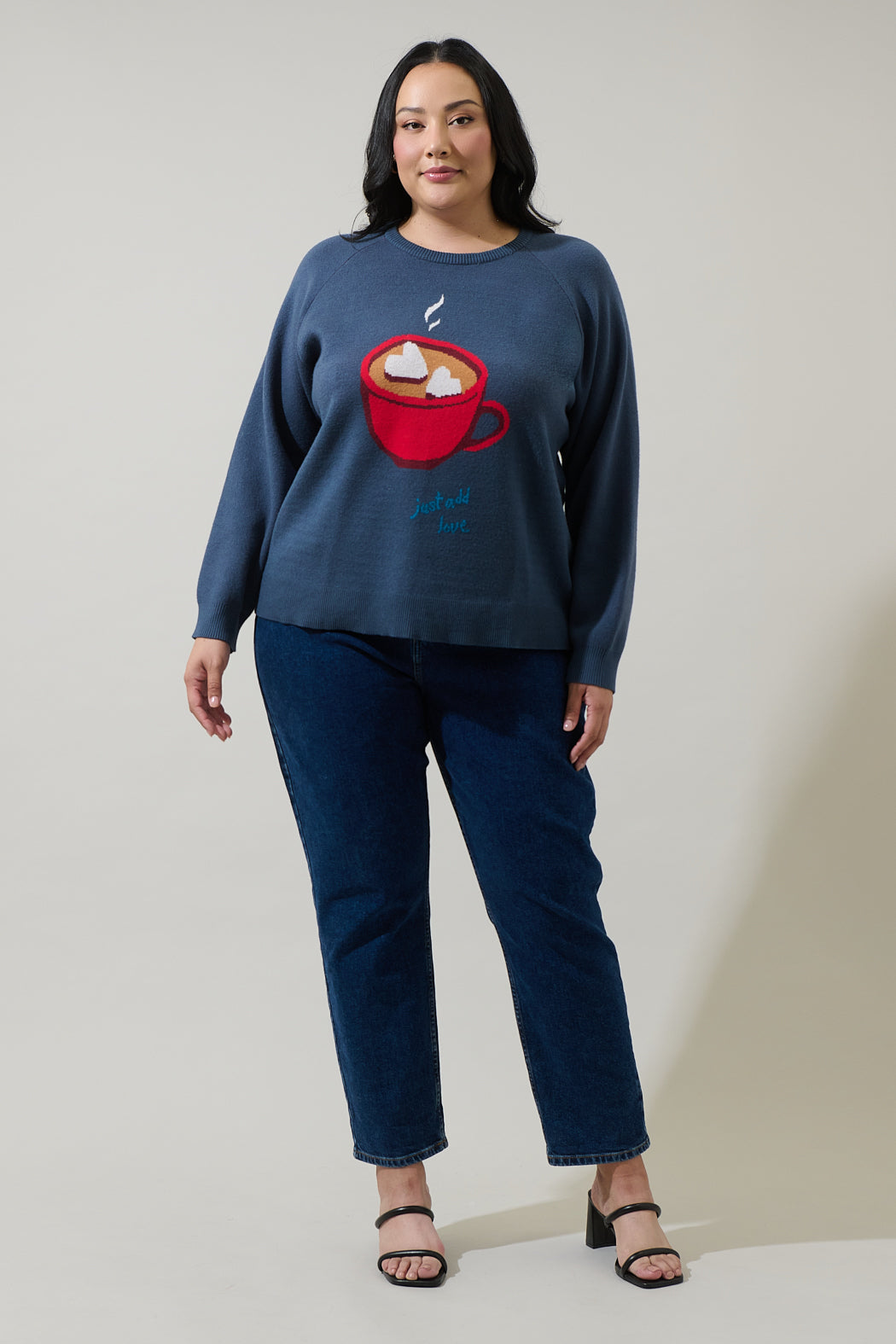 Hot Cocoa Knit Sweater Curve
