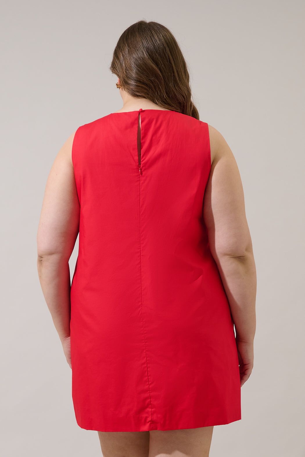 Elliana Color Block Mini Dress Curve