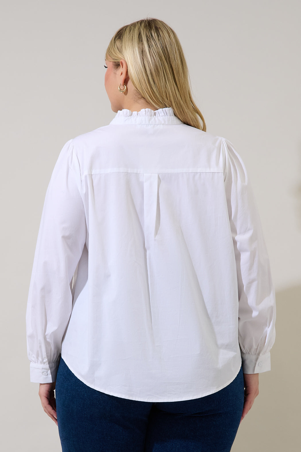 Doris Button Down Shirt Curve