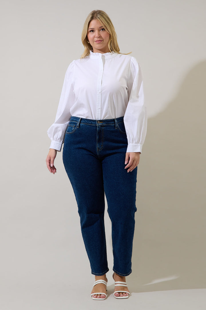 Doris Button Down Shirt Curve