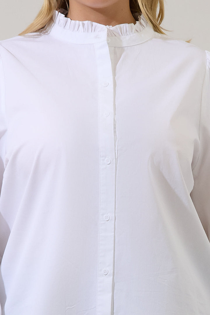 Doris Button Down Shirt Curve