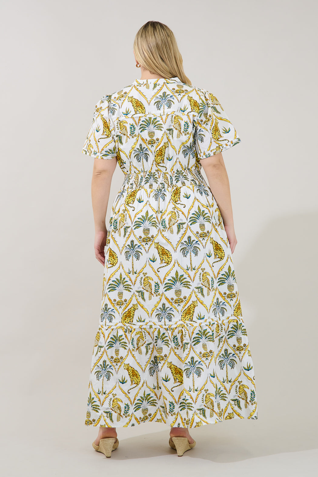 Belraj Poplin Maxi Dress Tigress Curve