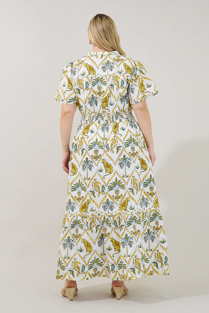 Belraj Poplin Maxi Dress Tigress Curve