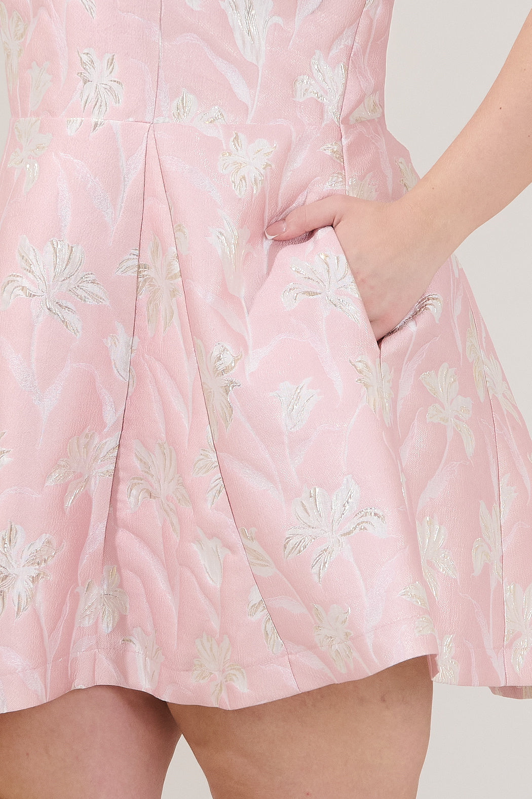 Blakely Jacquard Elvisa Mini Dress Curve