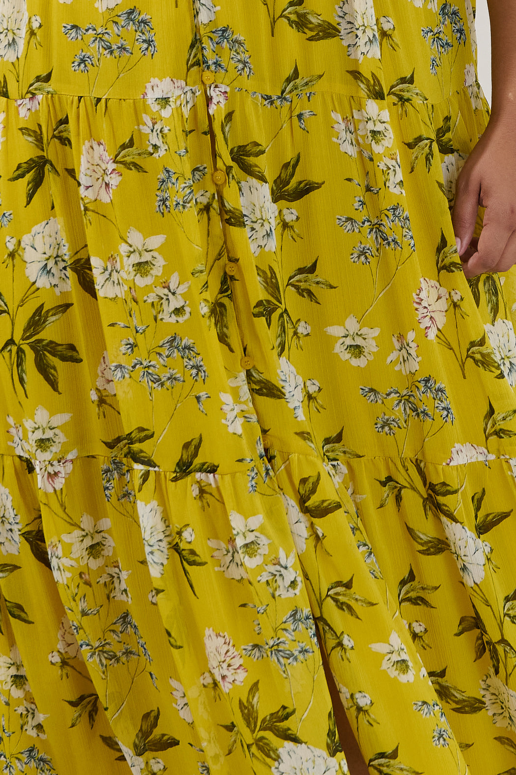 Tiered Maxi Dress Verisa Floral Curve