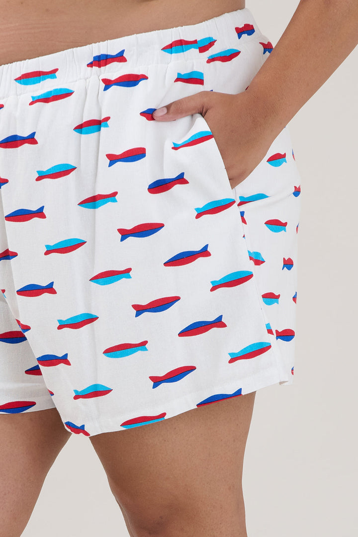 Sugarbag Shorts Fresh Catch Curve