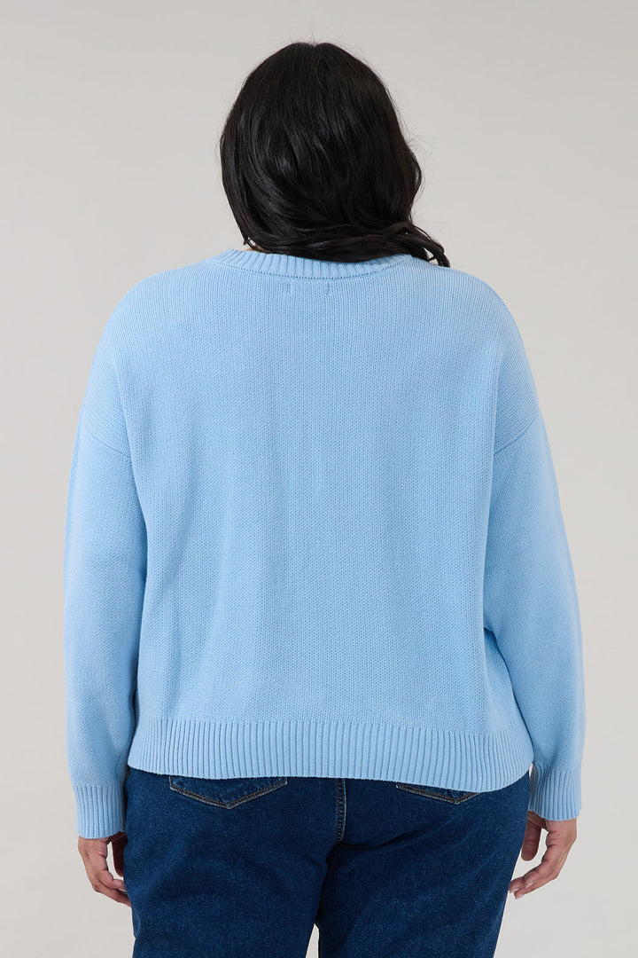 Fleur Crewneck Sweater Curve